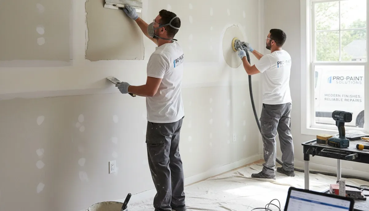Professional drywall repair and wall restoration in Billings, MT home interior by expert painters