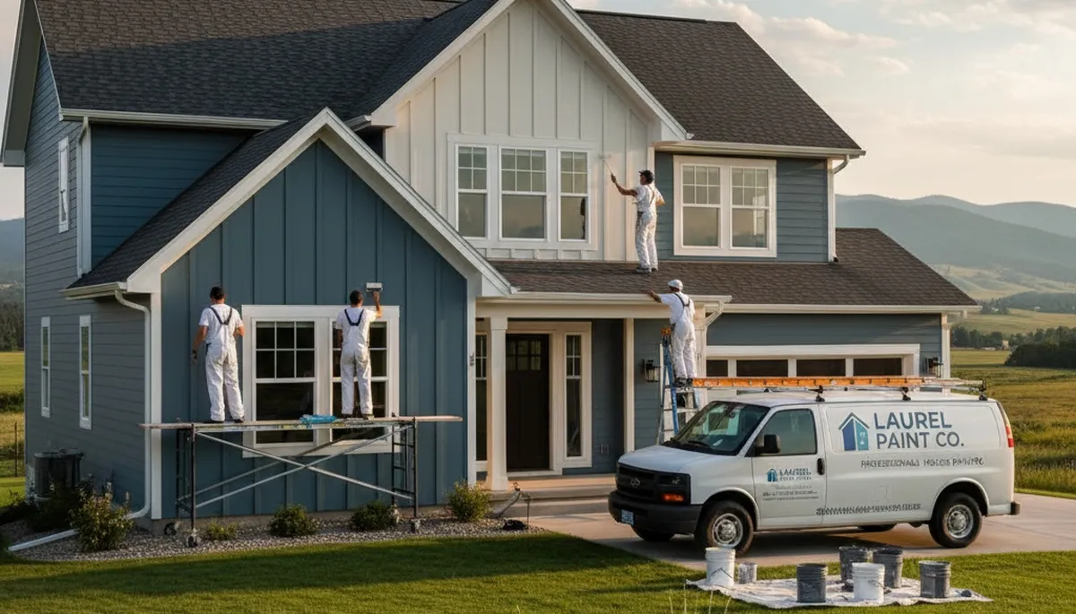 House painting contractor in Billings, MT providing professional interior and exterior painting services